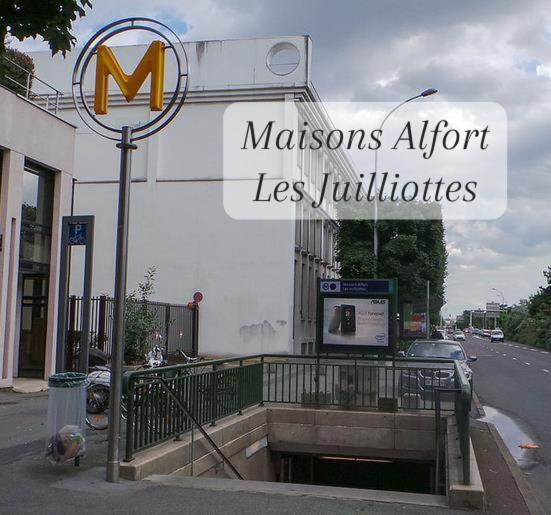 Escale-Marne Fr - 201 - Free Parking - Free Luggage Storage - All Equipped - Linen Included - Washing Machine - Luxury Emma Mattress 160X200 - 10Mn Walk Metro 8 - Rer A - Panoramic View - From 1 To 6 Guests Maisons-Alfort Exterior foto