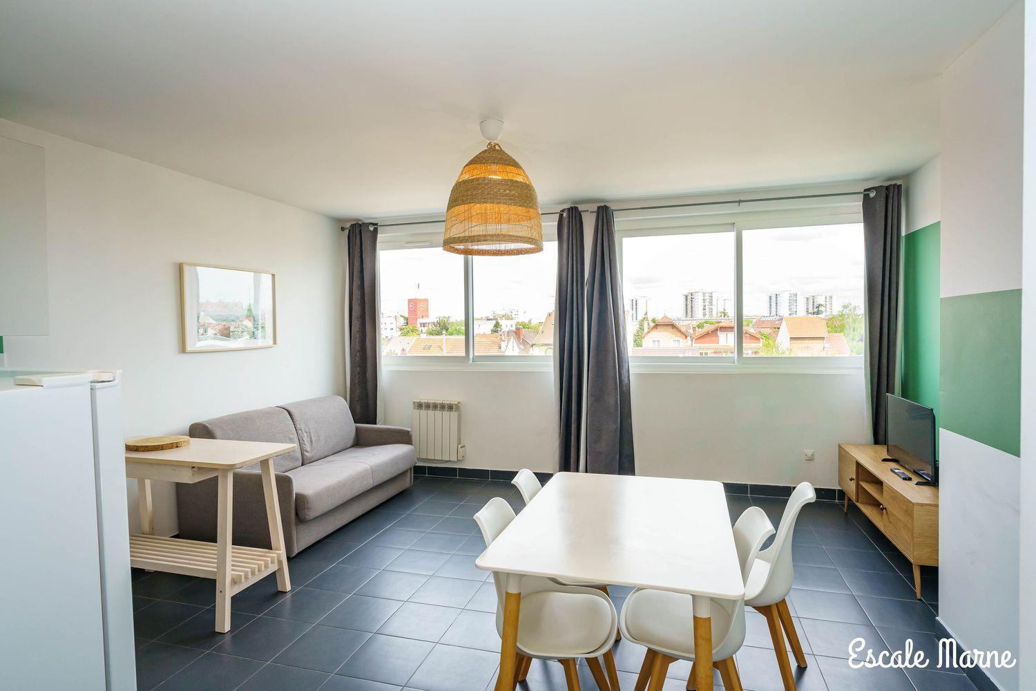 Escale-Marne Fr - 201 - Free Parking - Free Luggage Storage - All Equipped - Linen Included - Washing Machine - Luxury Emma Mattress 160X200 - 10Mn Walk Metro 8 - Rer A - Panoramic View - From 1 To 6 Guests Maisons-Alfort Exterior foto